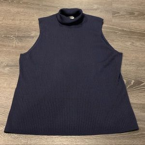 Chico’s Sleeveless Turtle Neck Sweater